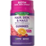 پاستیل تقویت کننده مو، ناخن و پوست نیچرز تریث حاوی بیوتین