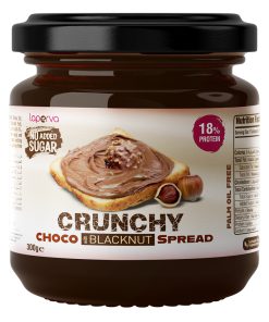 شکلات پروتئینی و آجیلی لاپروا Laperva Crunchy Choco BlackNut
