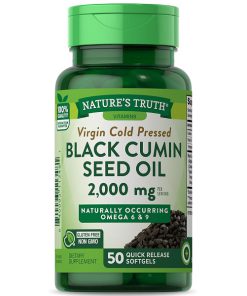 روغن سیاه دانه نیچرز تریث Nature’s Truth Black Cumin Seed Oil 2000 mg