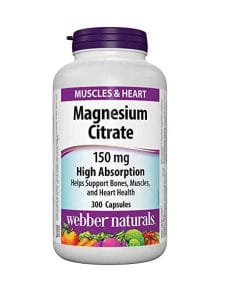 منیزیم سیترات وبر نچرالز Webber Naturals Magnesium Citrates 6 0 0ba115fa e63b 47e1 9030 17aac41882ba