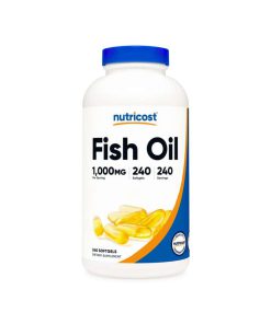روغن ماهی نوتری کاست 240 عددی Nutricost Fish Oil Softgels