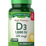 ویتامین دی نچرالز تریث Nature’s Truth Vitamin D3 1000 IU