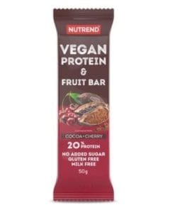 پروتئین بار وگان میوه ای ناترند NUTREND Vegan Protein Fruit Bar 5 پروتئین بار وگان میوه ای ناترند NUTREND Vegan Protein Fruit Bar