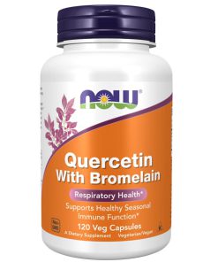 کوئرستین و بروملین ناو 120 عدد NOW Quercetin with Bromelain