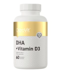 دی اچ ای و ویتامین د3 اوستروویت 60 عددی OstroVit DHA + Vitamin D3