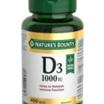 ویتامین D3 نیچرز بونتی 1000 واحد بین المللی 400 عدد