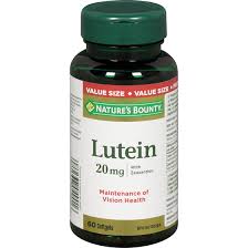 لوتئین نیچرز بونتی 20 میلی گرم 60 عدد Nature’s Bounty Lutein