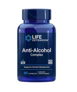 کمپلکس ضد الکل لایف اکستنشن 60 عددی Life Extension Anti-Alcohol Complex 5 کمپلکس ضد الکل لایف اکستنشن 60 عددی Life Extension Anti-Alcohol Complex