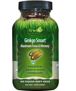 افزایش دهنده تمرکز جینکو اروین نچرالز Irwin Naturals Ginkgo Smart 5 0 5f66730a b00f 4e3e a03a b691a0ba737f