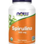 اسپیرولینا ناو 500 میلی گرم 500 عدد Now Natural Spirulina