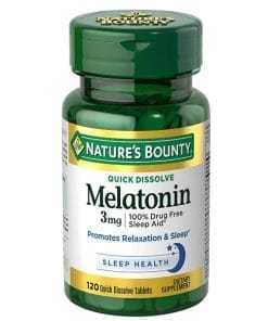 ملاتونین نیچرز بونتی 3 میلی گرم 120 عدد NATURES BOUNTY Melatonin 4 ملاتونین نیچرز بونتی 3 میلی گرم 120 عدد NATURES BOUNTY Melatonin