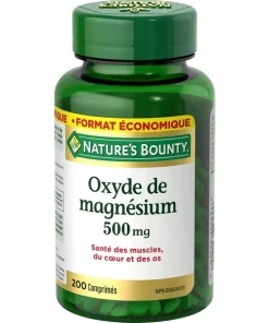 اکسید منیزیم نیچرز بونتی 200 عدد Nature’s Bounty Magnesium Oxide