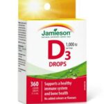 قطره ویتامین D3 جمیسون 1000 واحد 11.4 میل