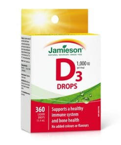 قطره ویتامین D3 جمیسون 1000 واحد 11.4 میل
