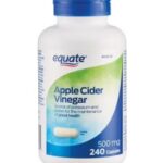 سرکه سیب اکوایت 240 عددی Equate Apple Cider Vinegar 500 mg