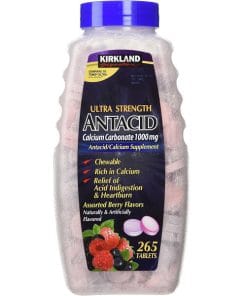 آنتی اسید کلسیم کربنات کرکلند Kirkland Ultra Strength Antacid 6 آنتی اسید کلسیم کربنات کرکلند