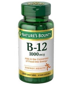 قرص ویتامین B12 نیچرز بونتی 1000 میکروگرم 200 عدد