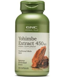 عصاره یوهیمبین جی ان سی 450 میلی گرم GNC Yohimbe Extract