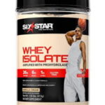 پروتئین وی ایزوله درصد سیکس استار ماسل تک