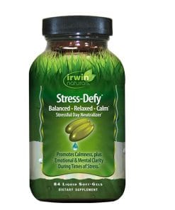 مکمل کاهش دهنده استرس اروین نچرالز | Irwin Naturals Stress Defy 7 کاهش دهنده استرس اروین نچرالز