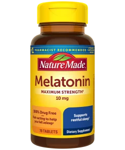 ملاتونین نیچرمید 10 میلی گرم 70 عدد برای درمان کم خوابی 7 ملاتونین نیچرمید 10 میلی گرم