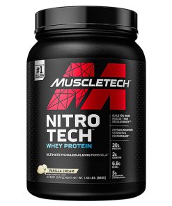 مکمل پروتئین وی نیترو تک 680 گرمی ماسل تک