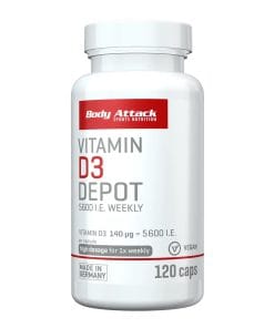 ویتامین د3 دیپات بادی اتک body attack Vitamin D3 Depot