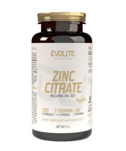 زینک سیترات ایوولایت 100 عددی Evolite Nutrition Zinc Citrate