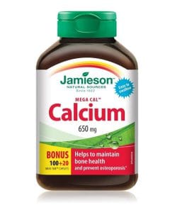 کلسیم جمیسون 650 میلی گرم 100+20