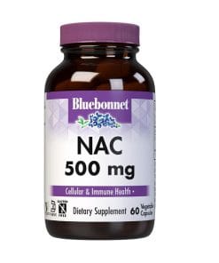 ان-استیل سیستئین بلوبانت Bluebonnet NAC 500mg 5 ان-استیل سیستئین بلوبانت Bluebonnet NAC 500mg