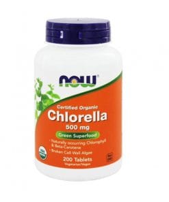 کلرلا ارگانیک ناو 500 میل 200 عدد NOW Foods Organic Chlorella 6 کلرلا ارگانیک