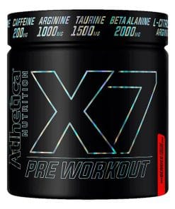 مکمل قبل از تمرین ایکس سون اتلتیکا | ATLHETICA X7 Pre Workout 6 ایکس سون اتلتیکا