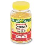 امگا 3 روغن ماهی اسپرینگ والی 60 عددی Spring Valley Omega-3 1000 mg