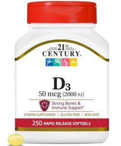 ویتامین دی سنتری 250 عدد