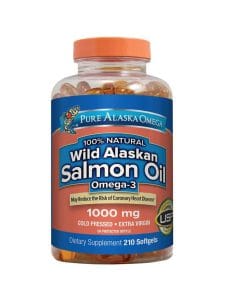 امگا 3 پیور آلاسکا امگا 210 عددی Pure Alaska Omega Wild Alaskan Salmon Oil Omega-3