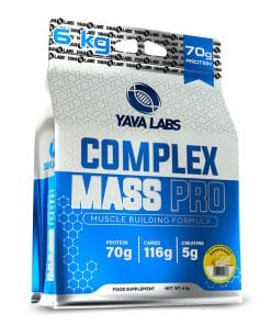 مکمل گینر Yava Labs Complex Mass Pro | افزایش وزن، حجم عضله و قدرت تمرینی 4 مکمل گینر Yava Labs Complex Mass Pro
