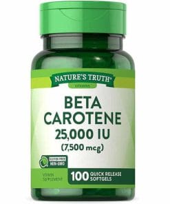 بتاکاروتن نیچرز تریث Nature’s Truth BetaCarotene 25000 IU