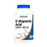 دی اسپارتیک اسید نوتری کاست 180 عددی Nutricost D-Aspartic Acid Capsules