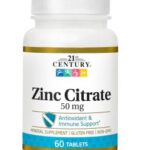 زینک سیترات سنتری 50 میلی گرم
