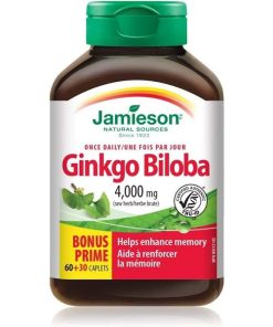 جینکو بیلوبا جمیسون 60+30 6 جینکو بیلوبا جمیسون