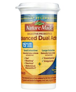 پروبیوتیک گوارشی ادونس دوال اکشن نیچرمید 30 عددی Nature Made Digestive Probiotics Advanced Dual Action