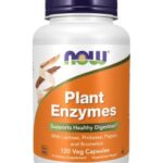 آنزیم گیاهی ناو 120 کپسول NOW Plant Enzymes