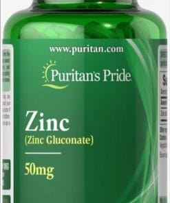 ویتامین زینک(روی) گلوکونات از برند Puritan’s Pride با نام Zinc Gluconate حاوی 250 قرص 5 ویتامین زینک(روی) گلوکونات از برند Puritan’s Pride با نام Zinc Gluconate حاوی 250 قرص