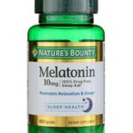 ملاتونین نیچرز بونتی 60 کپسول Nature’s Bounty Melatonin 10mg