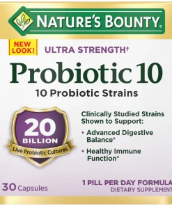 کپسول پروبیوتیک 10 نیچرز بونتی