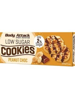 کوکی کم قند بادی اتک 115 گرم Body Attack Low Sugar Cookies