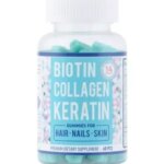 پاستیل بیوتین کلاژن کراتین