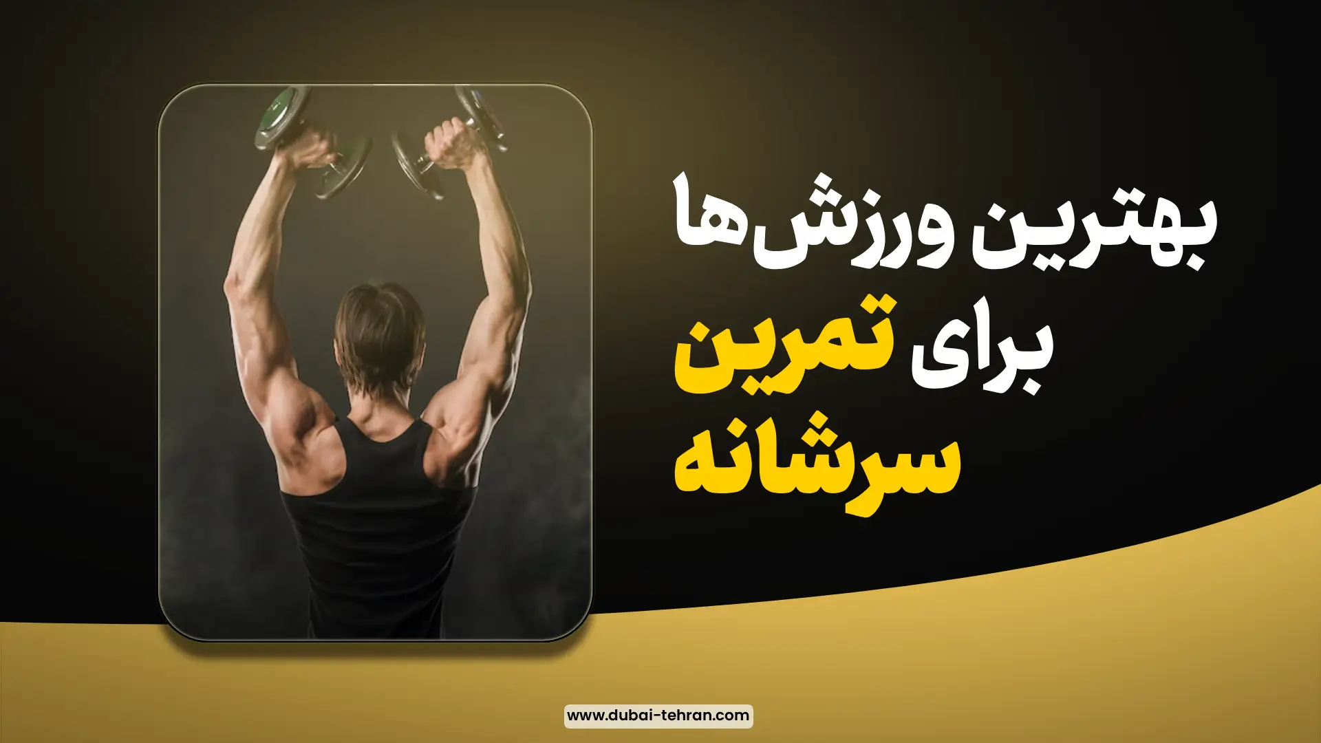 تمرین سرشانه بهترین ورزش‌ها